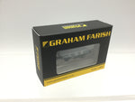 Graham Farish 377-502B N Gauge 3 Plank Wagon LMS Grey