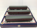 Bachmann 34-250 OO Gauge BR Period 1 Composite Coach Maroon M3565M x3