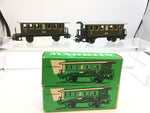 Marklin 4040 HO Gauge 4 Wheel Passenger Coach 3 Rail x2