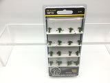 Woodland Scenics FS778 Peel 'n' Place Dark Green Prairie Grass Tufts (Pk 20)