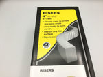 Woodland Scenics ST1409 4" x 2' Long Foam Riser (Pk 2)