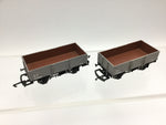 Hornby R6441 OO Gauge NE 5 Plank Wagon 629814 x2