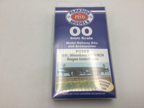 Parkside PC560 OO Gauge 10ft Wheelbase Wagon Underframe Kit