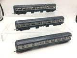 Hornby R089 OO Gauge BR Blue/Grey Mk 2 Coach Set