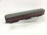 Hornby R4262B OO Gauge BR Maroon Gresley Corr 3rd Coach E12704E