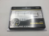 Woodland Scenics A2990 N Gauge Barbed Wire Fence