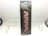 Kato 20-429 N Gauge Unitrack (S248T) Straight Truss Girder Bridge Red/Brown 248mm