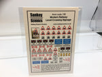 Sankey Scenics MLC4 OO Gauge Modern Railway Level Crossing Signage