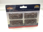 Bachmann 44-0516 OO Gauge Scenecraft Ironstone Loads for 24T Hopper Wagons (x4)