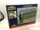 Bachmann 44-187C OO Gauge Scenecraft Great Central Signal Box Maroon & Cream