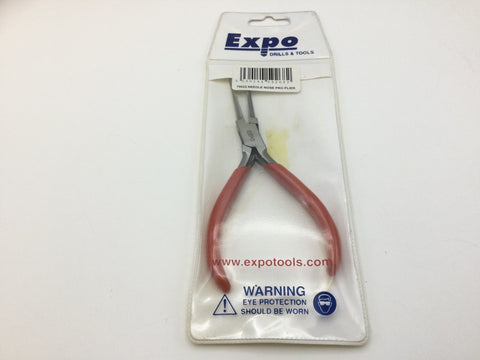Expo 75622 Needle Nose Pliers with Plain Jaws