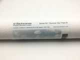 ID Backscenes 501B OO Gauge STANDARD 15" Summer Sky (B) Backscene (2x 5')