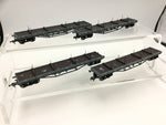 Bachmann 33-926 OO Gauge LMS Bogie Bolster Wagon x4
