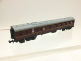 Minitrix N308 N Gauge BR Maroon Mk 1 Brake Composite Coach M21240
