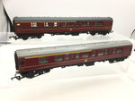 Triang R382 OO Gauge BR Mk 1 Corridor Comp Maroon 15917/15865