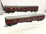 Triang R382 OO Gauge BR Mk 1 Corridor Comp Maroon 15917/15865