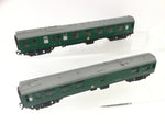 Trix 1921/1922/1923 OO Gauge BR Mk 1 Coaches Green S1852/S2301/S15900x3