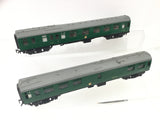 Trix 1921/1922/1923 OO Gauge BR Mk 1 Coaches Green S1852/S2301/S15900x3