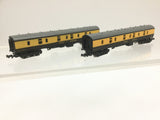Lima 366 N Gauge GWR Choc/Cream Mk1 Full Brake Coach 4476 x2