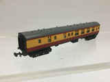 Lima 358 N Gauge BR Red/Cream Mk1 Brake 2nd Coach 35024