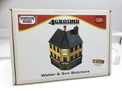 4Ground Models SR-108 OO Gauge Walter & Son Butchers Kit