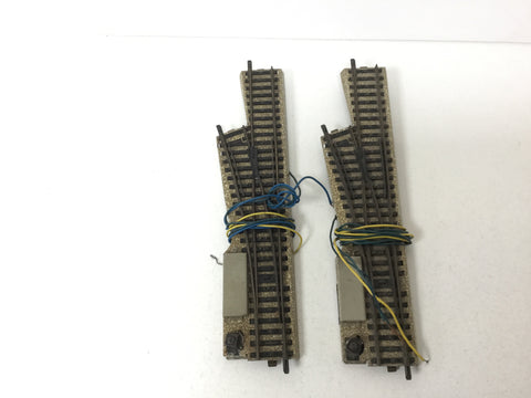 Marklin 3900 Series HO Gauge M Track 3 Rail Points x2 (RARE)