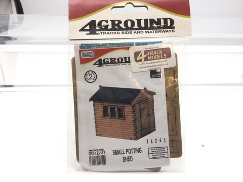 4Ground Models TE-112 OO Gauge Small Potting Shed Kit