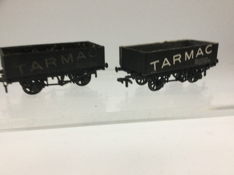 Peco R70T OO Gauge 5 Plank Wagon Tarmac x2 (L2)