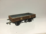 Peco R62/3E OO Gauge NE 3 Plank Wagon 103693 (L2)