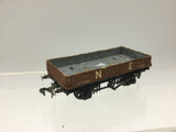 Peco R62/3E OO Gauge NE 3 Plank Wagon 103693 (L2)