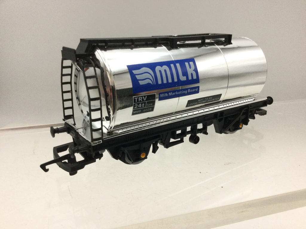 Van à Lait Hornby O Gauge Années 1930 Avec 3 Bidons – Tôle Vintage Grise, Collection