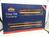 Bachmann 31-502ASF OO Gauge Class 158 2-Car DMU 158901 BR WYPTE Metro