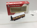 Dapol N Gauge BR Crimson/Cream Stove R Van M32988M