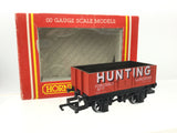 Hornby R149 OO Gauge 5 Plank Wagon Hunting (L)