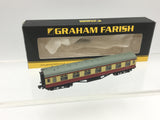 Graham Farish 374-841B N Gauge BR Red/Cream Stanier Open 3rd Coach M9459M