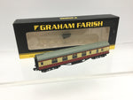 Graham Farish 374-831B N Gauge BR Red/Cream Stanier Corr Brake 1st Coach M5060M