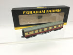 Graham Farish 374-831B N Gauge BR Red/Cream Stanier Corr Brake 1st Coach M5060M