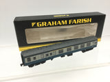 Graham Farish 374-085 N Gauge BR Blue/Grey Mk1 Brake Comp Coach E21222