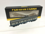 Graham Farish 374-039A N Gauge BR Blue/Grey Mk1 Full Brake Coach W80723