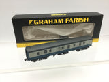 Graham Farish 374-039A N Gauge BR Blue/Grey Mk1 Full Brake Coach W80723