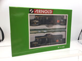 Arnold HN6550 N Gauge SNCF Faoos Capcol/EDF 4 Axle Coal Hopper Set (2) IV