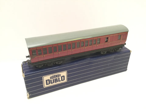 Hornby Dublo 32093 OO Gauge LMS Suburban Brake Coach 3 Rail