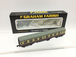 Graham Farish 374-050A N Gauge BR Red/Crm Mk1 SK Corr 2nd Coach E24813