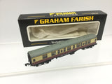 Graham Farish 374-250 N Gauge BR Red/Crm Mk1 CK Corr Comp Coach M15019