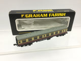 Graham Farish 374-050C N Gauge BR Red/Crm Mk1 SK Corr 2nd Coach E24783
