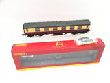 Hornby R4447 OO Gauge BR Red/Cream Stanier 1st Class Coach M1063M