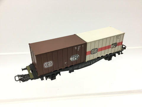 Marklin 4664 HO Gauge DB Container Wagon