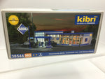 Kibri 38544 HO/OO Gauge Aral Petrol Station incl LED Lights Kit