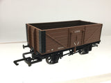 Hornby R6394 OO Gauge 7 Plank Wagon BR (Ex-LMS) M26333