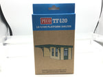 Peco LK-12109 TT:120 Gauge Laser Cut GWR Platform Shelter Kit